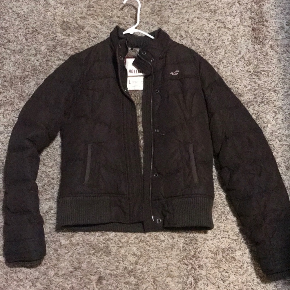 Women’s Hollister fur lined puffed coat